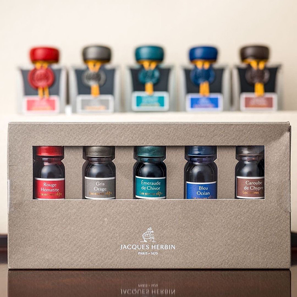 J. Herbin 1670 Anniversary Ink, Gift Set of 5 J. Herbin 1670 Anniversary Ink, Gift Set of 5