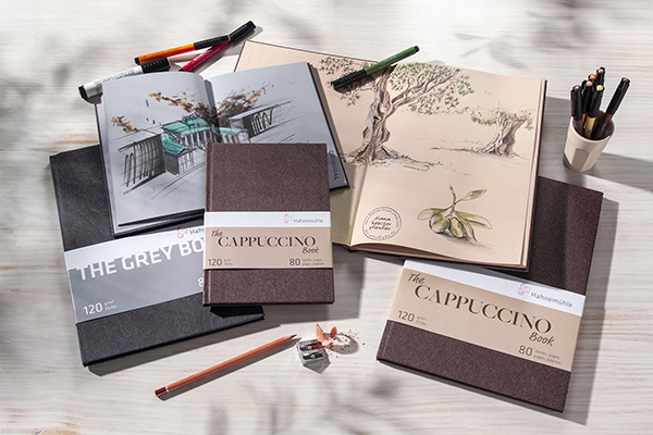 The Grey / Cappuccino Sketch Books by Hahnemuhle The Grey / Cappuccino Sketch Books by Hahnemuhle