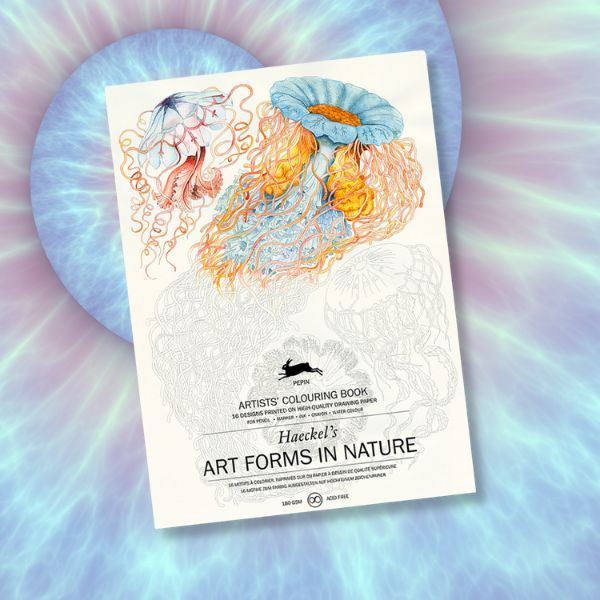Artists' Deluxe Coloring Book, Art Forms in Nature Artists' Deluxe Coloring Book, Art Forms in Nature