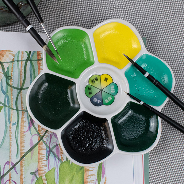 Boku-Undo Color Palette, Forest Green