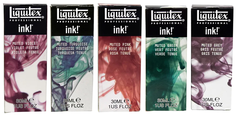 Liquitex Muted Color Ink Liquitex Muted Color Ink