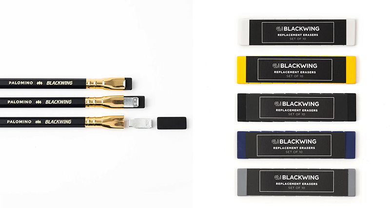 Blackwing Replacement Erasers Set of 10 Blackwing Replacement Erasers Set of 10