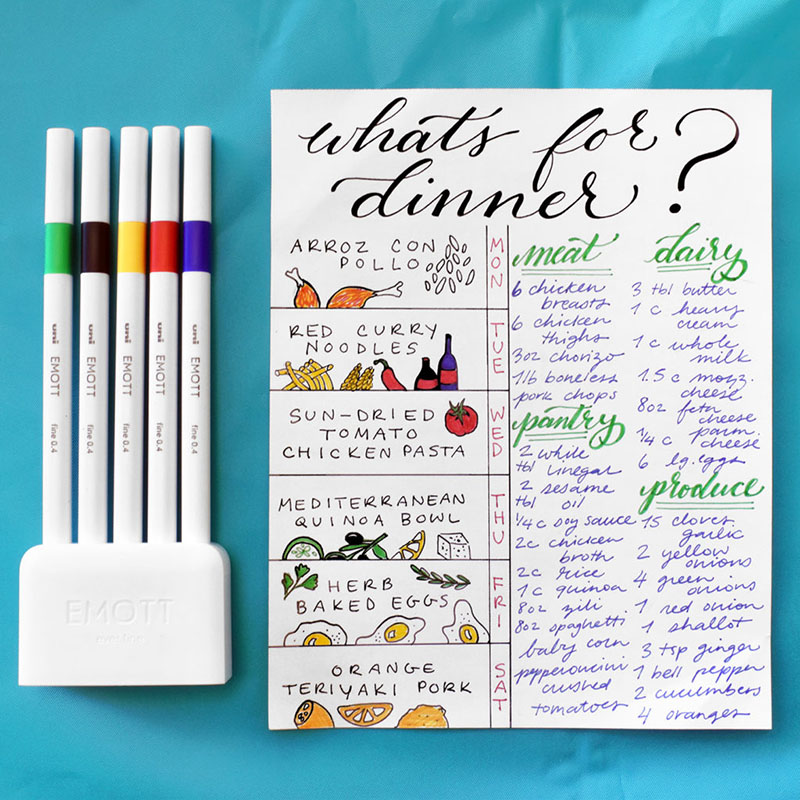 Emott EverFine Vivid Set of 5 Emott EverFine Vivid Set of 5