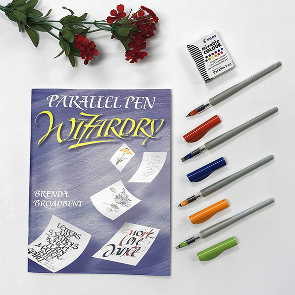 Pilot Parallel Pen, Kit with Book Pilot Parallel Pen, Kit with Book