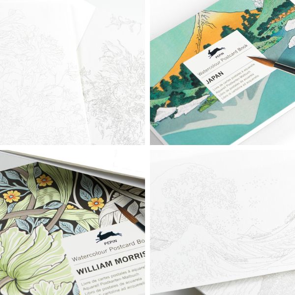 Artists Deluxe Coloring Postcards Artists Deluxe Coloring Postcards